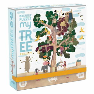 Dwustronne puzzle kieszonkowe Drzewo Londji