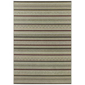 Zielony dywan odpowiedni na zewnątrz Elle Decor Bloom Rodez, 80x150 cm