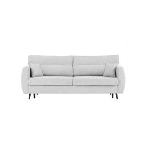 3-osobowa sofa rozkładana ze schowkiem w kolorze srebrnym Cosmopolitan design Brisbane