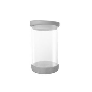 Pojemnik szklany z szarym wieczkiem JOCCA Container, 810 ml