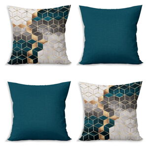 Poszewki na poduszki w zestawie 4 szt. Optic - Minimalist Cushion Covers