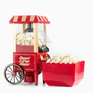 Czerwona maszyna do popcornu InnovaGoods Popcorn Maker