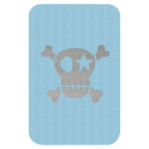 Niebieski dywan dziecięcy Zala Living Skull, 67x120 cm