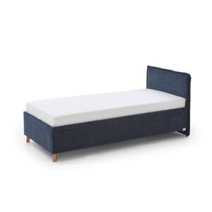 Ciemnoniebieskie łóżko dziecięce ze schowkiem 120x200 cm Fun – Meise Möbel