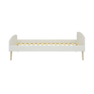 Białe łóżko jednoosobowe Steens Soft Line, 90x200 cm