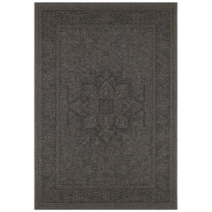 Czarno-beżowy dywan odpowiedni na zewnątrz NORTHRUGS Anjara, 160x230 cm