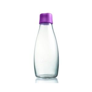 Fioletowa butelka ze szkła ReTap z dożywotnią gwarancją, 500 ml