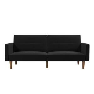 Czarna sofa rozkładana 204 cm Channel – Støraa