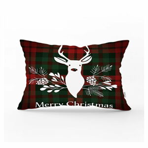 Świąteczna poszewka na poduszkę Minimalist Cushion Covers Tartan Christmas, 35x55 cm