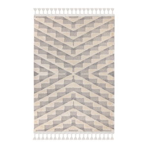 Szarokremowy dywan Flair Rugs Hampton, 80x150 cm