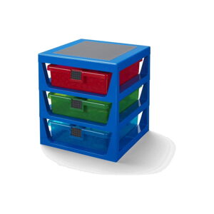 Niebieski organizer z 3 szufladami Storage - LEGO®