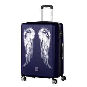 Ciemnoniebieska walizka Berenice Wings, 107 l